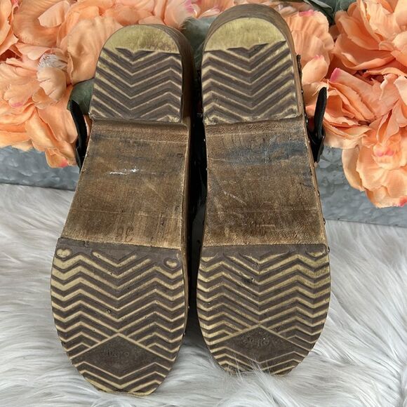 Ugglebo Josie Peeptoe Clog Size 38 - Picture 7 of 9